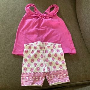 Carter’s Spaghetti Strap Top w/ Shorts set Size 12mos